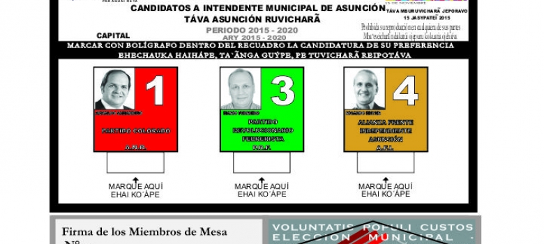 Convocan a los apoderados de agrupaciones políticas para aprobación de Modelos de Boletines de Voto