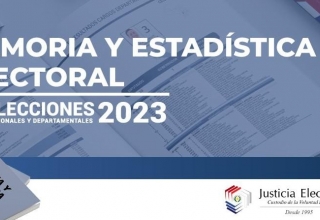 Memoria y Estadística Electoral de las Elecciones Nacionales 2023 disponible en la web de la Justicia Electoral 
